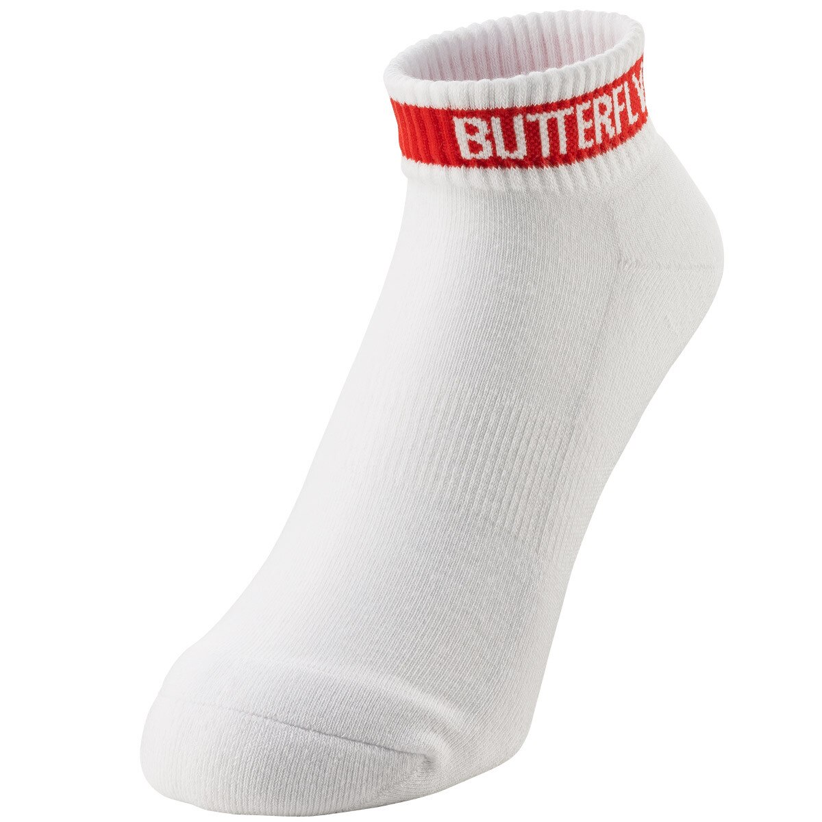 Butterfly Levalis Sock - White-Red